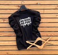 SWEAT SHIRT with Round neck Logo at chest Proper 2 thread fabric Warm fleece inside Bigger sizes Ribbed bottom & sleeves Poly packing - XXL, Navy Blue