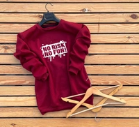 SWEAT SHIRT with Round neck Logo at chest Proper 2 thread fabric Warm fleece inside Bigger sizes Ribbed bottom & sleeves Poly packing - XXL, Navy Blue