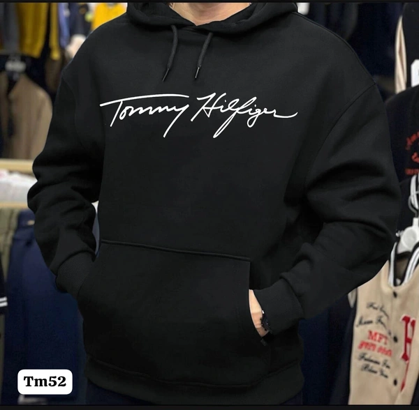 Tommy PREMIUM QUALITY HOODIES - Black