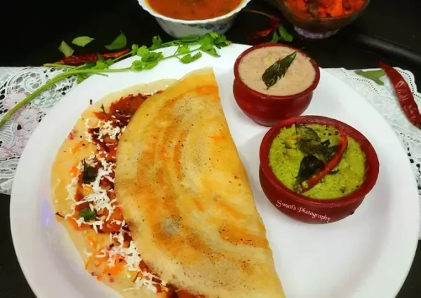 Paneer masala dosa