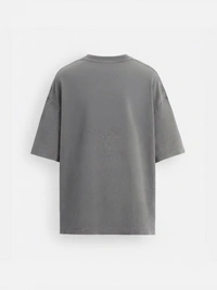 LOOSE FIT COTTON PRINTED T-SHIRT - L