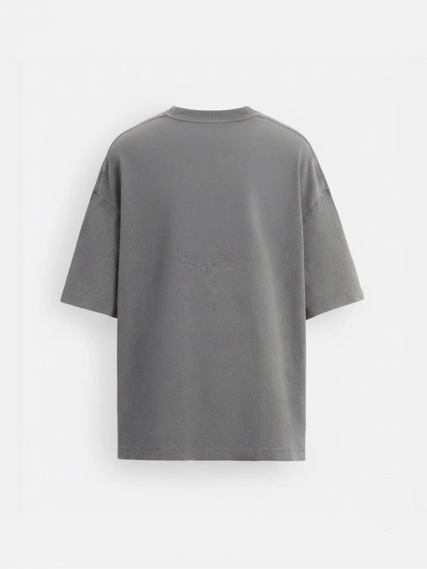 LOOSE FIT COTTON PRINTED T-SHIRT - XL