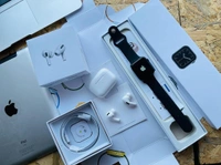 Series 7 Smart Watch With Airpds - Black