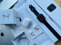 Series 7 Smart Watch With Airpds - Black