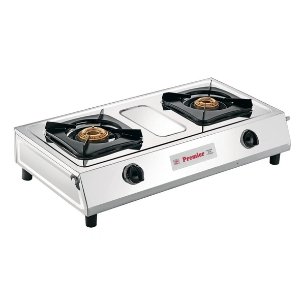 premier stainlees steel 2 burner gas stove - 8.3