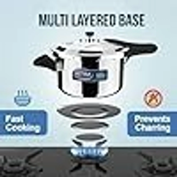 Ultra Pressure Cooker - 1N,steamer Plate -1N,User Guide -1N Dura Cook,5.5 Ltr,