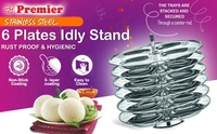 premier stainless steel idly stand