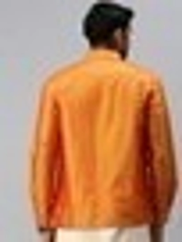 ramraj silk line prestigious fit full sleeves orange peel -SL4 shirt - size 38cm