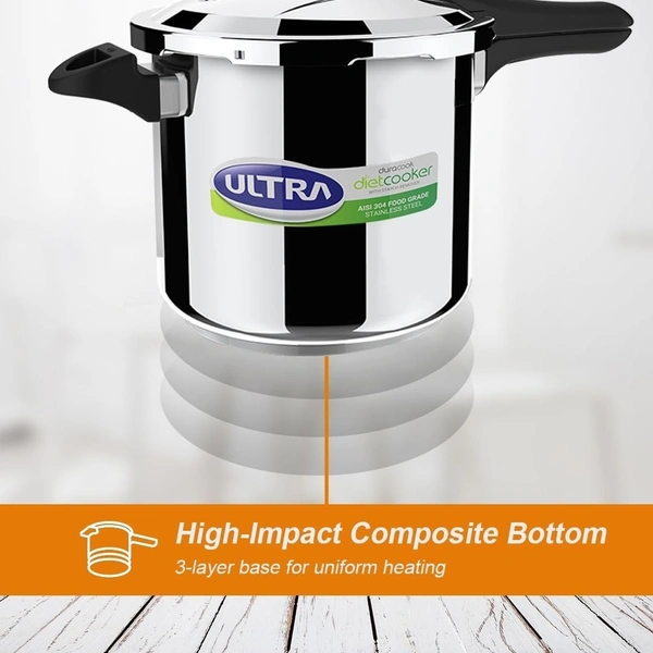 Ultra Pressure Cooker, DuraCook 8ltr