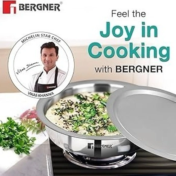 bergner argent lagdi with lid - 2.6 LTR