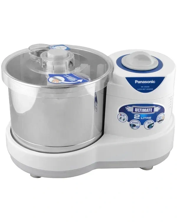 Panasonic MK -GW200 (WHITE ) Super Wet Grinder 1 unit / 2 Ltr