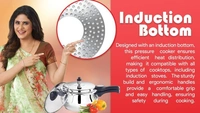 premier SS handi pressure cooker induction & lpg stoves with glass lid - 3.0