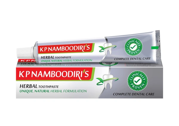 KP NAMBOODIRIS HERBAL TOOTHPASTE UNIQUE NATURAL HERBAL FORMULATION
