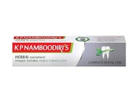 KP NAMBOODIRIS HERBAL TOOTHPASTE UNIQUE NATURAL HERBAL FORMULATION