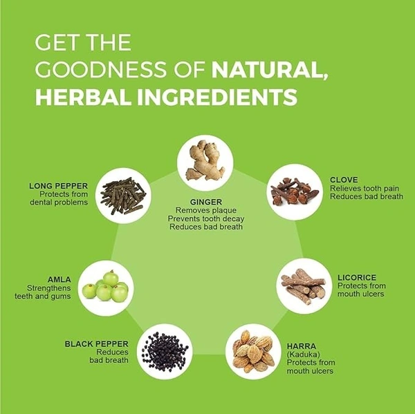 KP NAMBOODIRIS HERBAL TOOTHPASTE UNIQUE NATURAL HERBAL FORMULATION