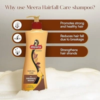 MEERA SHAMPOO HAIR FALL CARE WITH SHIKAKAI & BADAM 340ML