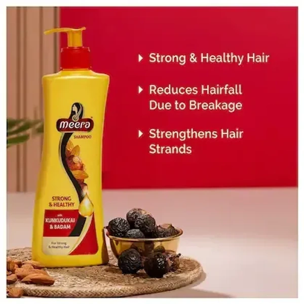 RAMRAJ MEERA SHAMPOO STRONG & HEALTHY WITH KUNKUDUKAI & BADAM