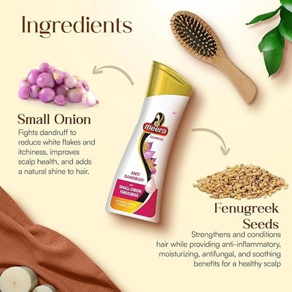 MEERA SHAMPOO SMALL ONION FENUGREEEK SHAMPOO
