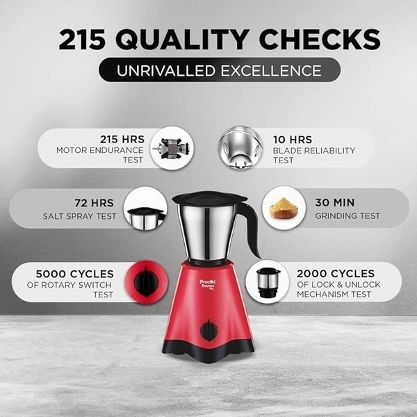 preethi crown plus mixer grinder