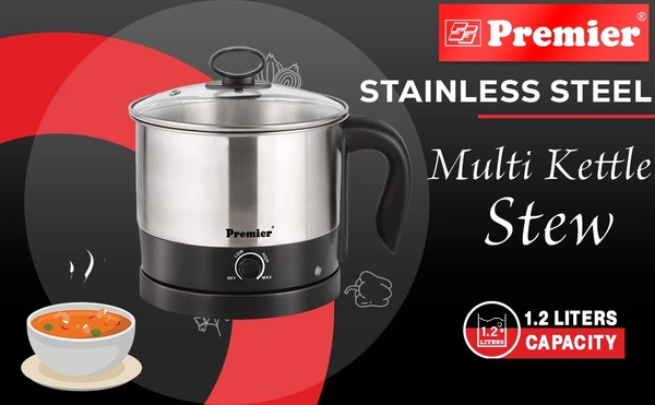 premier stew electric kettle - EK4814 (1.2 litre )