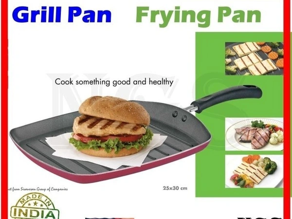 premier non stick grill frypan