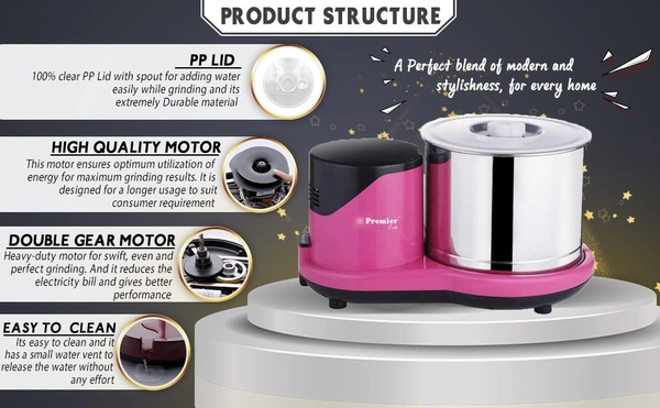 Premier cute wet grinder 230V 200W 2 litre