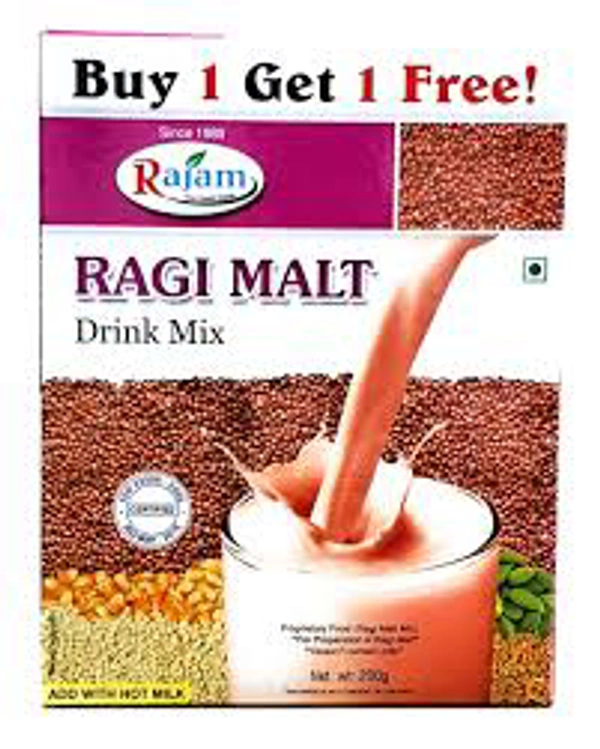Rajam Ragi Malt Drink Mix | Buy 1 Get 1