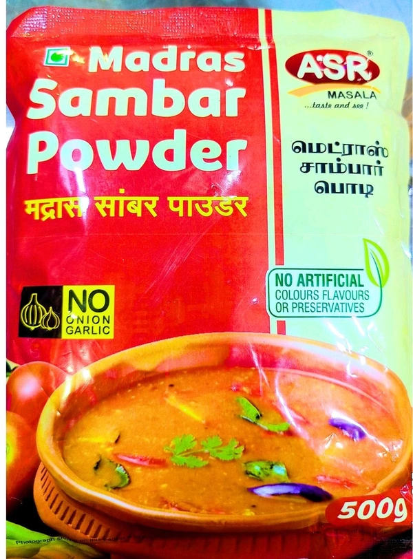 ASR MADRAS SAMBAR POWDER 500G