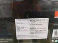 bergner argent triply saucepan with spout - 14cm