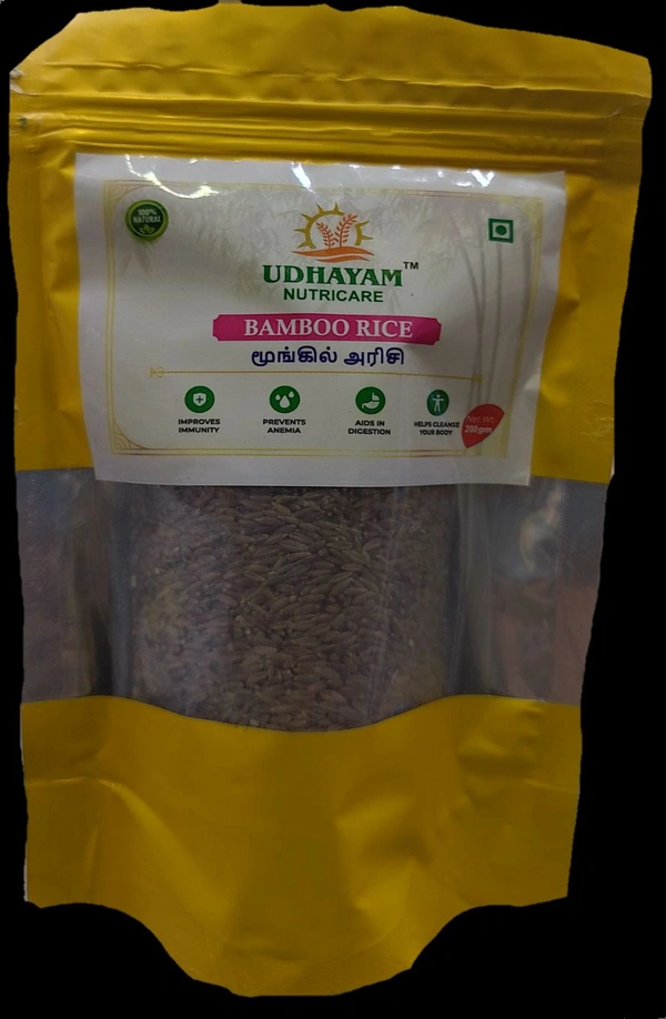 udhayam nutricare bamboo rice 200g - 200g