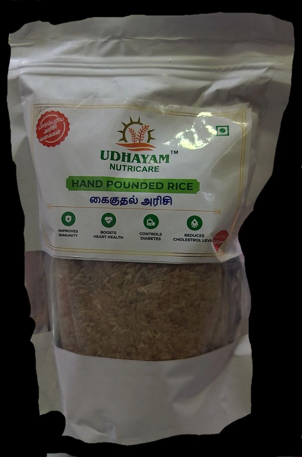 udhayam nutricare hand pounded rice 500g - 500g