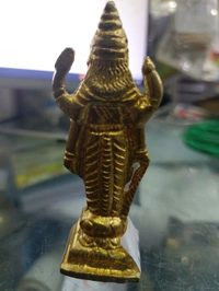 shri valli brass small satyanarayan idol 3.5"
