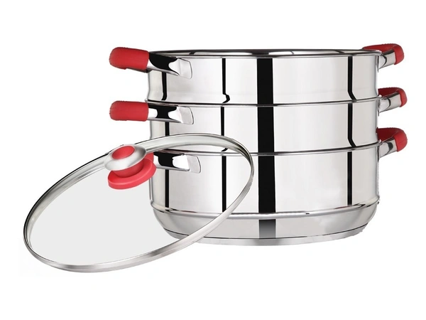 premier ss steamer 3 tier