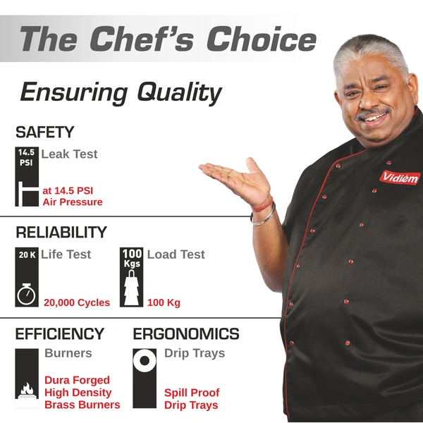 tusker vidiem stainless steel 4 burner silver gas stove