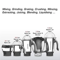 vidiem v star premium mixer grinder 750W