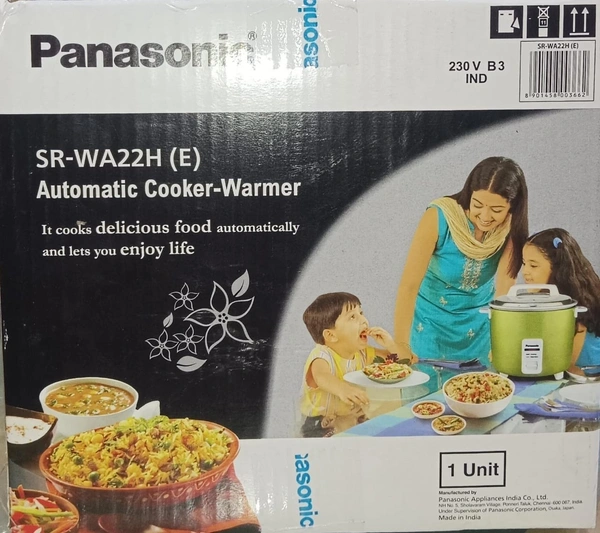 Panasonic PANASONIC SR-WA22H E Automatic cooker warmer 2.2 Ltr