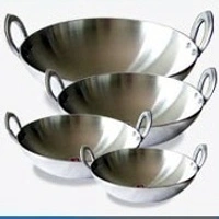 shri valli aluminium round kadai no 13 - No 13