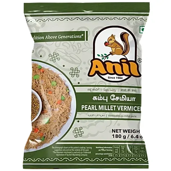 anil pearl millet vermicelli 180g - 180g
