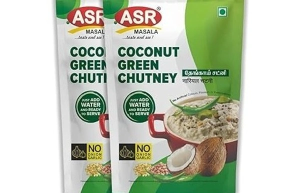 asr coconut green chutney (no onion, no garlic) - 200g