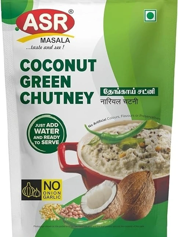asr coconut green chutney (no onion, no garlic) - 200g