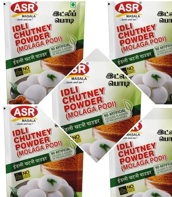asr idli chutney powder (molaga podi) - 500g