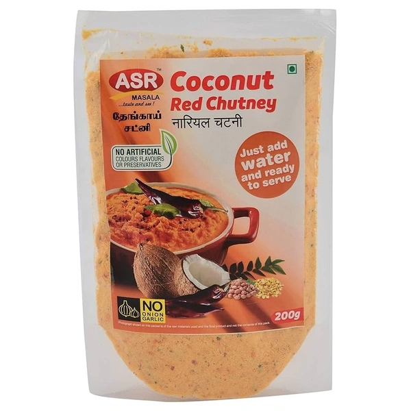 Asr coconut red chutney 200gm