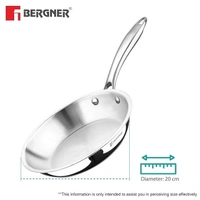bergner tri-ply argent frypan - No 2