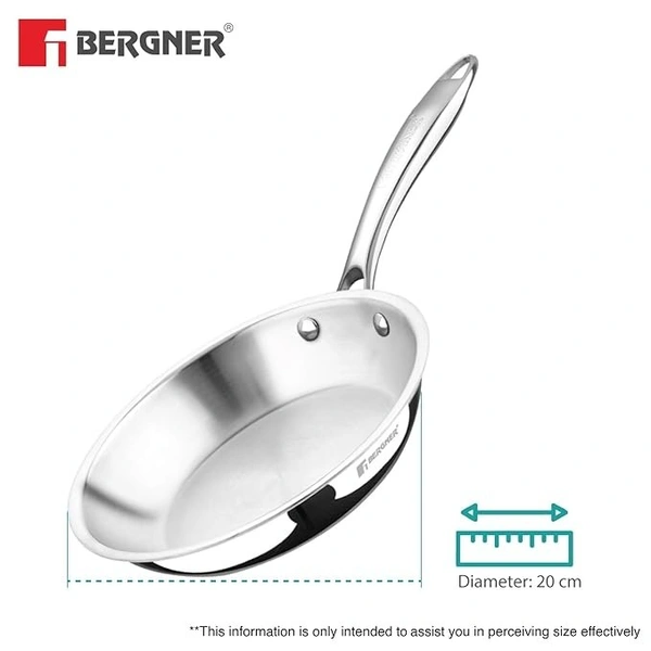 bergner tri-ply argent frypan - No 2