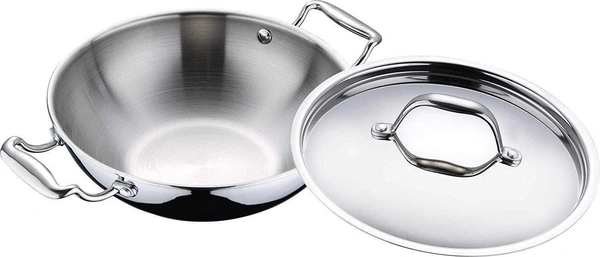 bergner argent triply kadai with lid BG-6331(1.7LTR)