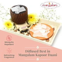 mangalam 100% pure bhimseni camphor 500g - 250g