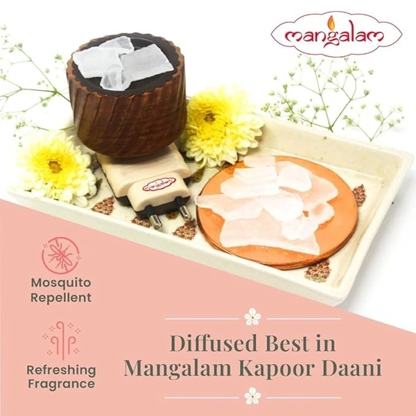 mangalam 100% pure bhimseni camphor 500g - 250g