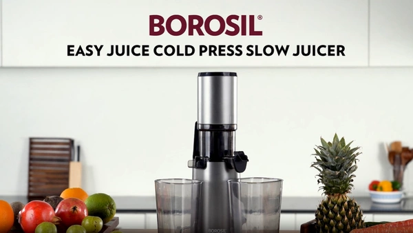 Borosil Smart juicer Cold Press Slow Juicer
