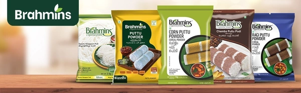 brahmins chemba puttu powder cereal powder 500g - 500g
