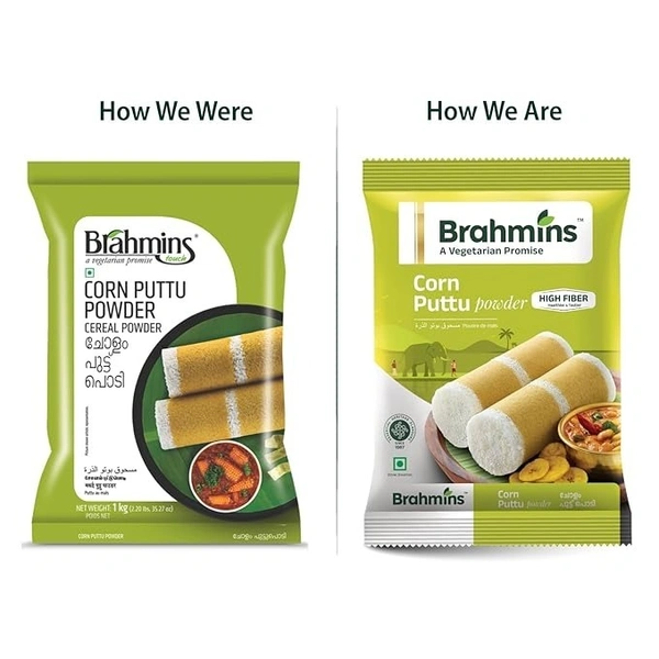 brahmins corn puttu powder 500g - 500g